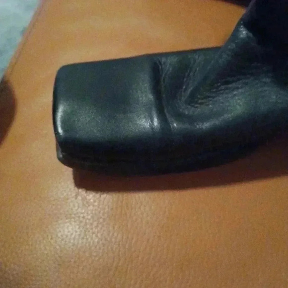 🌹Leather BCBG boots with square front - Picture 3 of 13